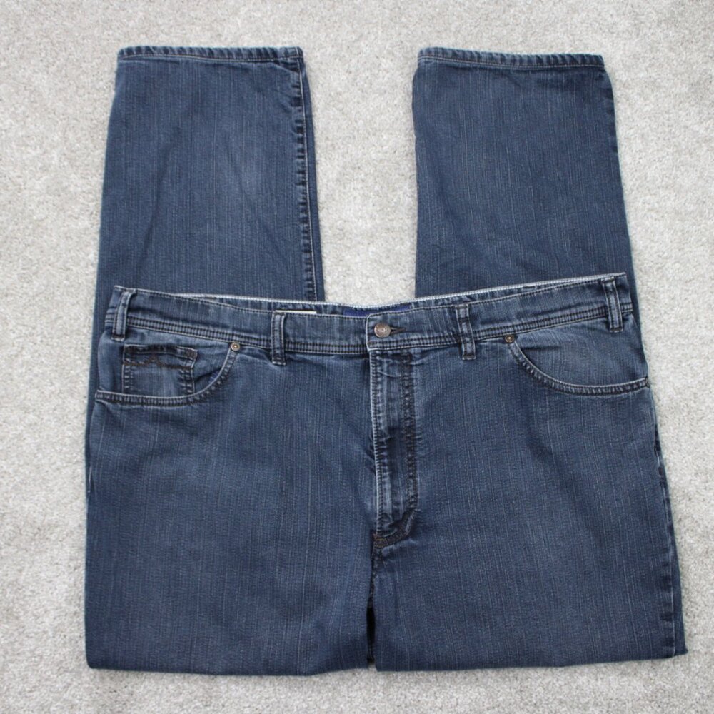 Alberto Tommy Jeans‎ Mens 44x30 Blue Comfort Fit 5-Pocket Denim T400 Stretch